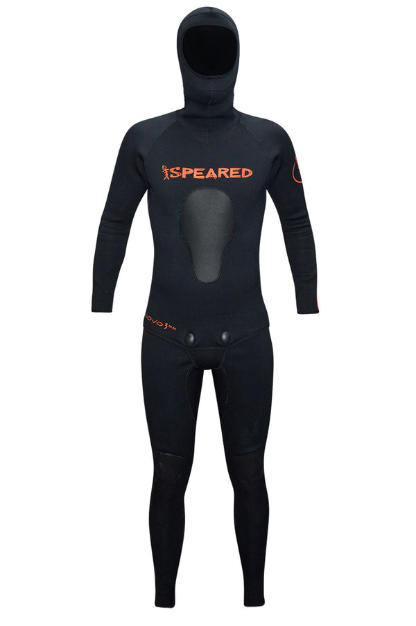 Speared Black Wetsuit 3mm