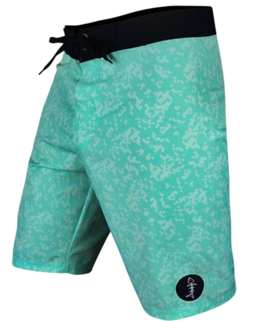 Speared Boardshorts - Seafoam Camo