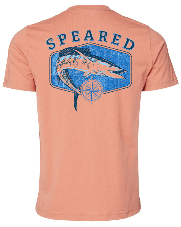 Speared Wahoo - Sunset - Back