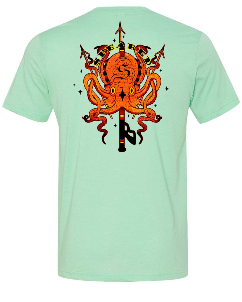 Speared Tako Octopus - Mint - Back